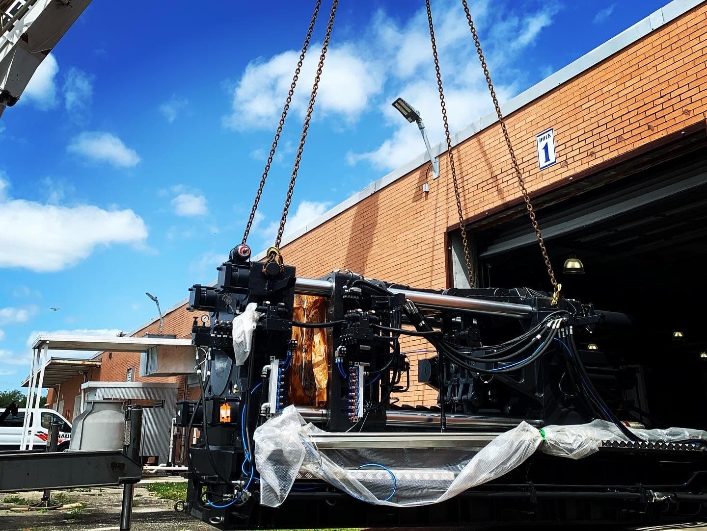 Industrial machinery and heavy equipment fleet